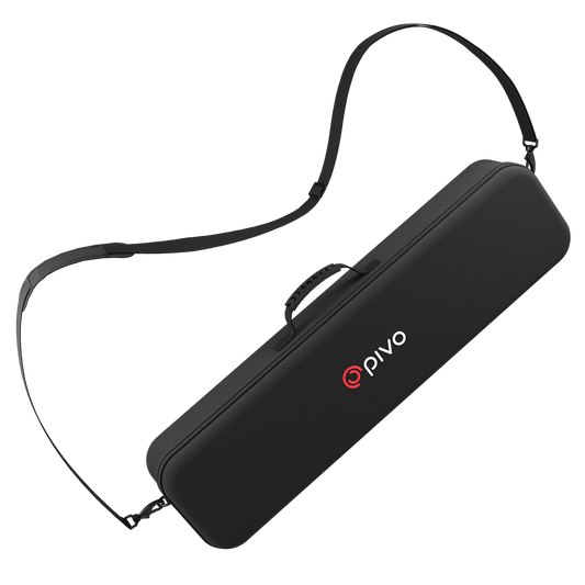 Pivo Travel Case Classic black hard-shell nylon carrying case with shoulder strap and handle